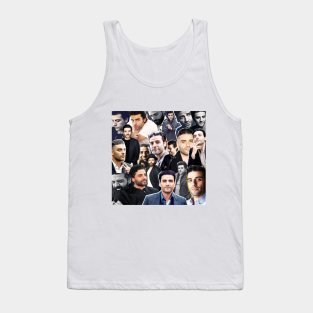 Oscar Isaac Collage Tank Top